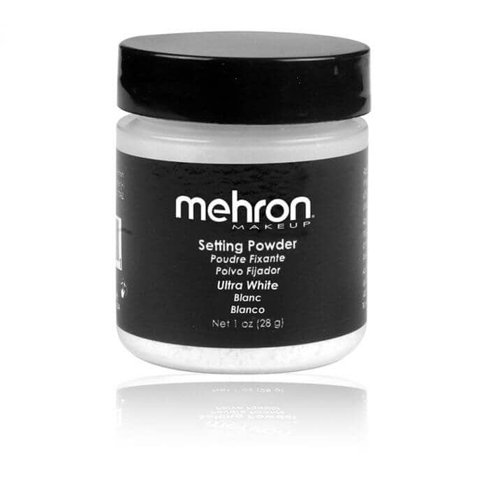 Mehron setting powder for makeup kits for beginners