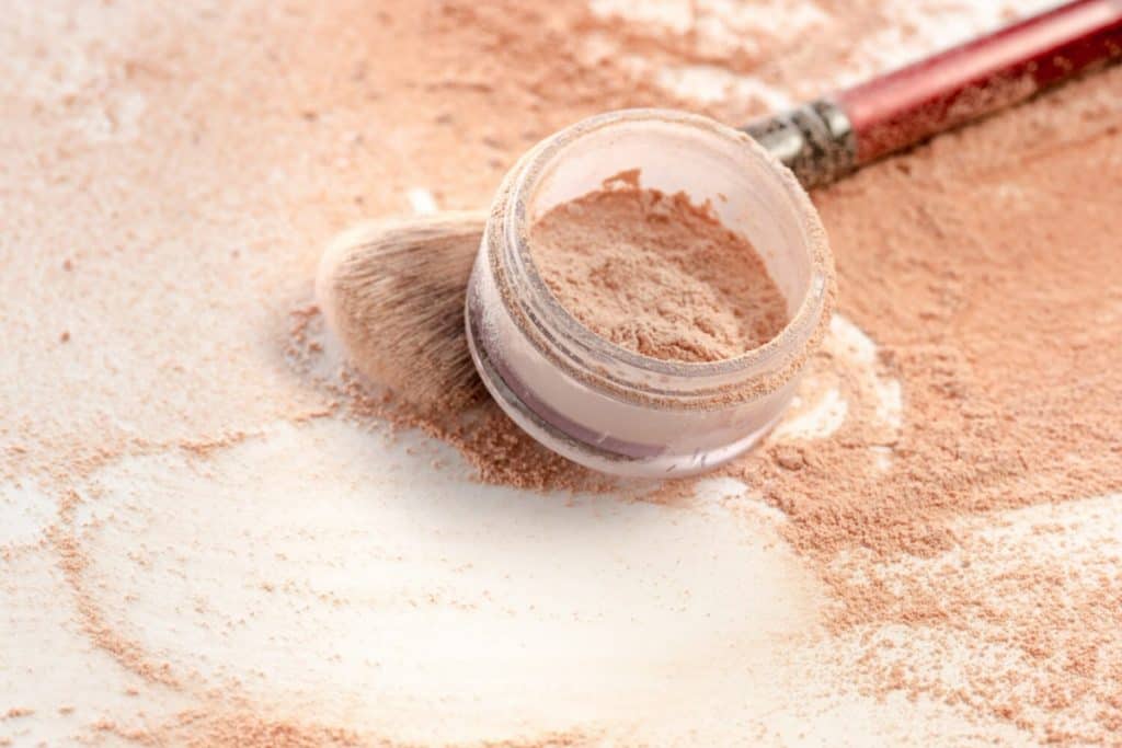 body shimmer powder