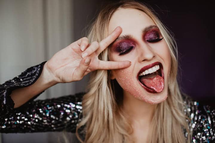 disco festival makeup ideas