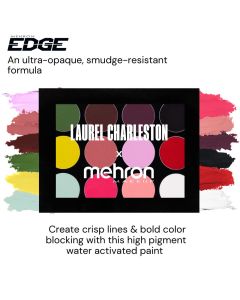 Mehron Makeup x Laurel Charleston Backstage 12 Color EDGE™ Palette - LIMITED EDITION 